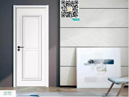廠價(jià)新款鑫順來(lái)21-107掃碼豪華扣線木門(mén)，掃維碼看裝修風(fēng)格